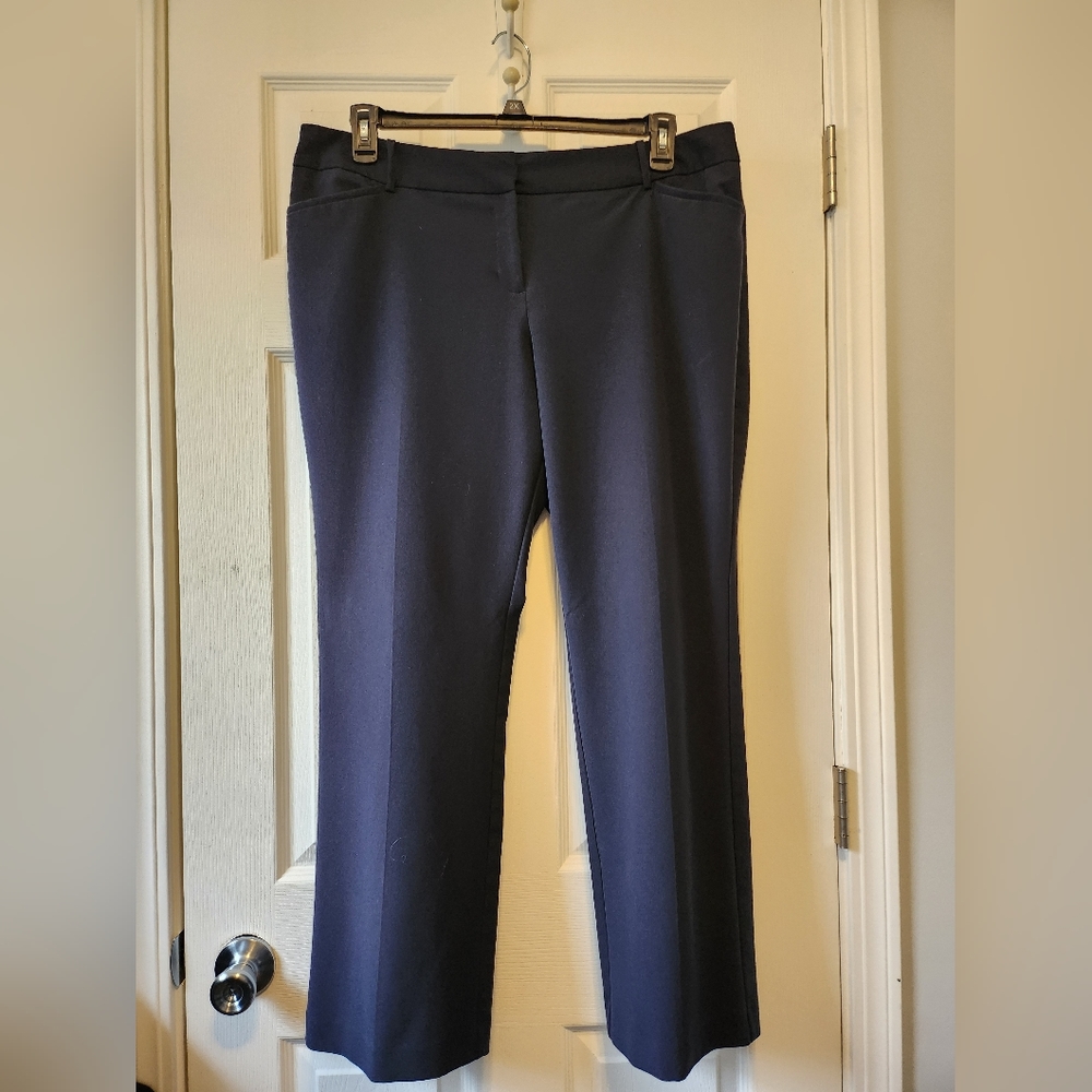 Navy Suit Pants Worthington